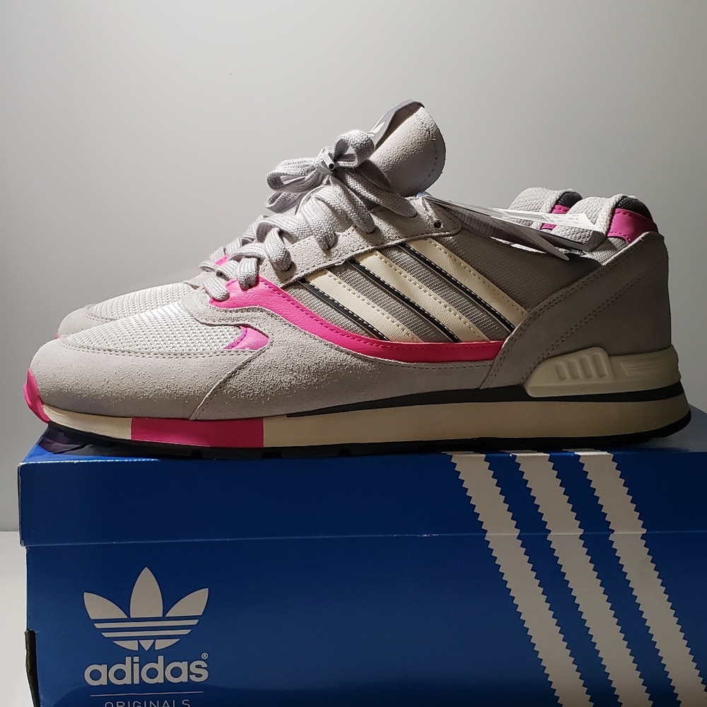 Adidas Originals Quesence Grey Two Og Pink Running